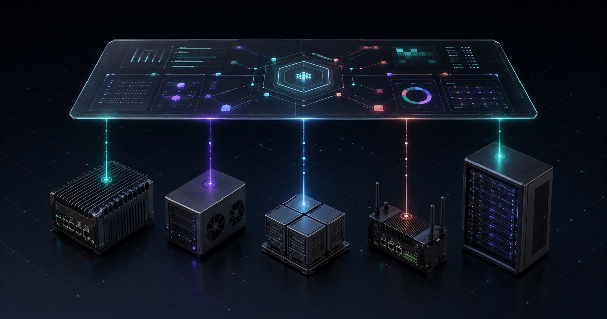 One translucent control plane coordinating five different edge compute environments